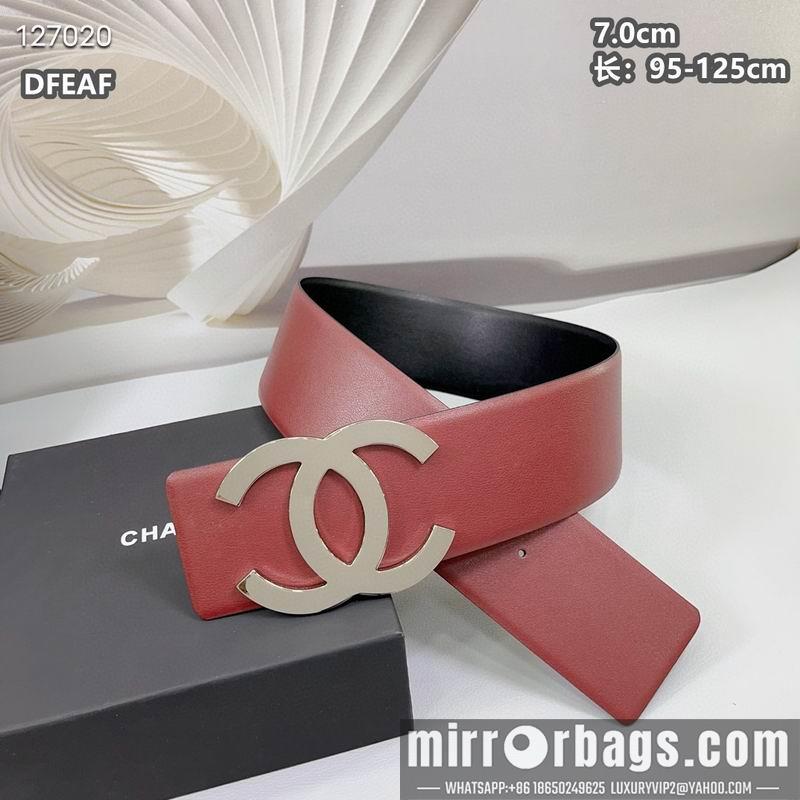 Chanel belt 70mmX95-125cm 8L03