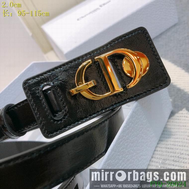 Dior Belt 20mmX95-115cm 8L16