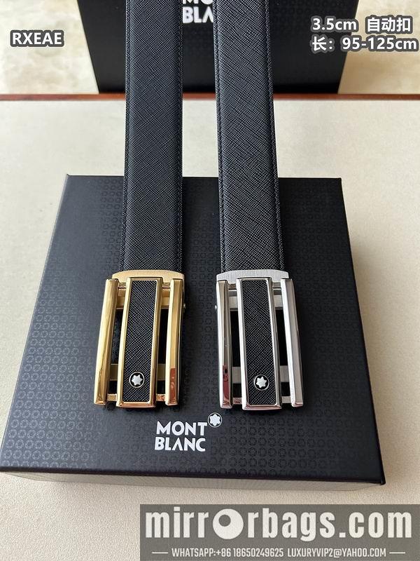 Montlanc belt 35mmX100-125cm 8L79