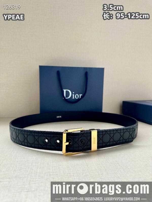 Dior belt 35mmX95-125cm 8L15