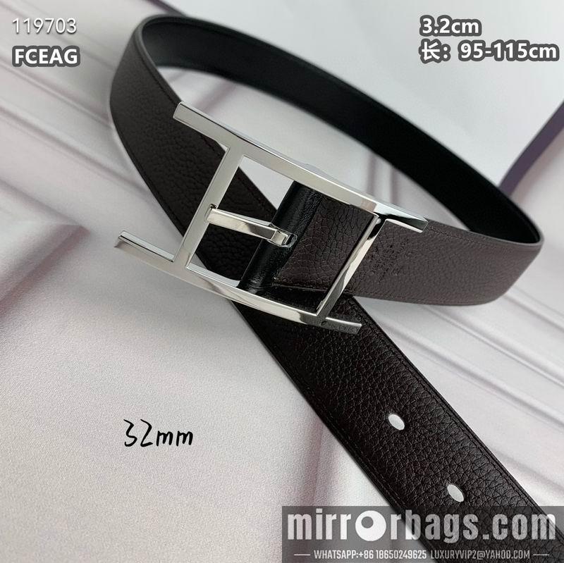 Hermes belt 32mmX95-115cm 8L040802