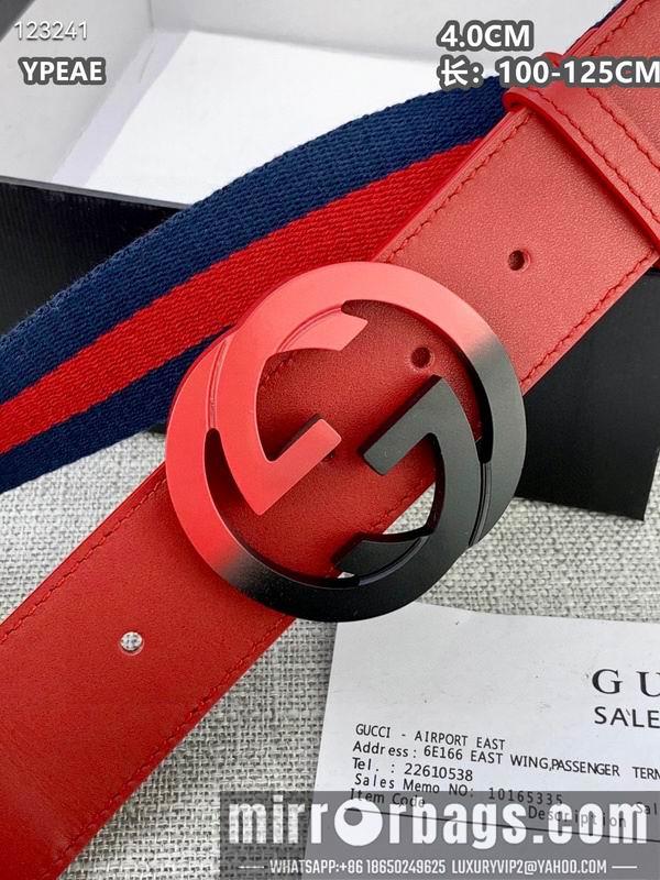Gucci belt 40mmX100-125cm 8L135