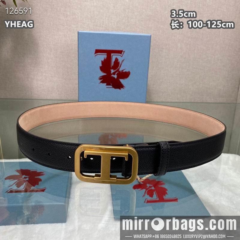 Tod's belt 35mmX100-125cm 8L03
