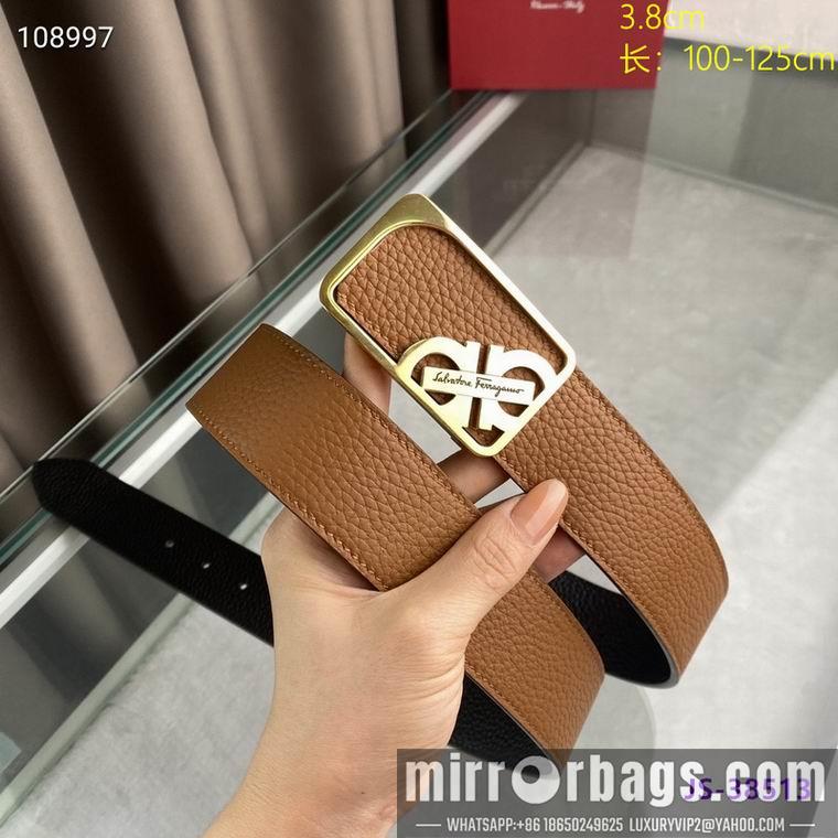 Ferragamo Belt 38mmX100-125cm 8L11
