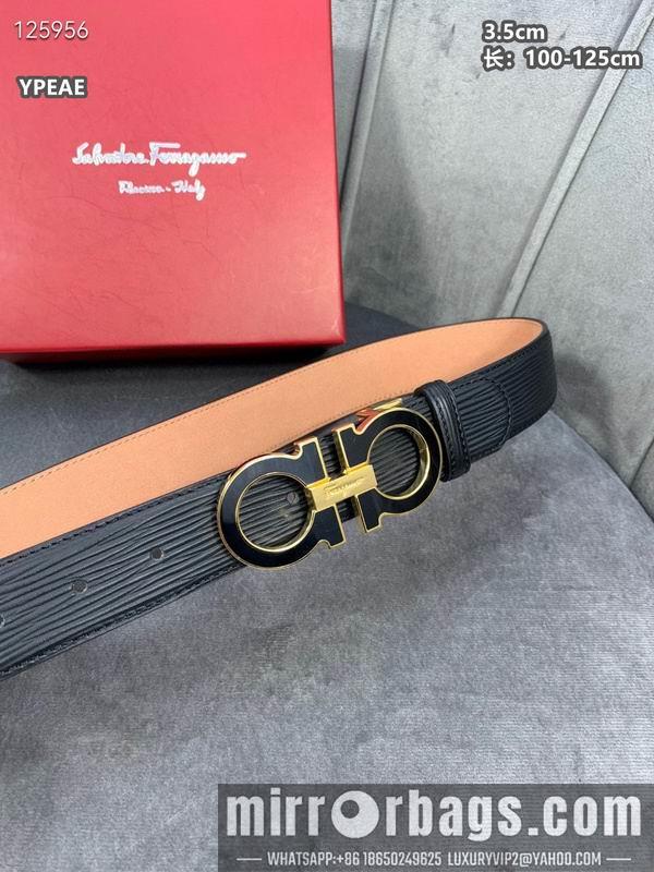 Ferragamo belt 35mmX100-125cm 8L18