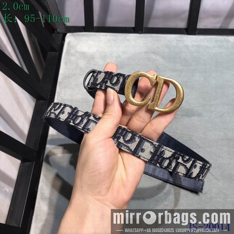 Dior Belt 20mmX95-110cm 8L09