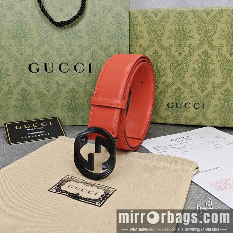 Gucci belt 38mmX90-125cm lb17