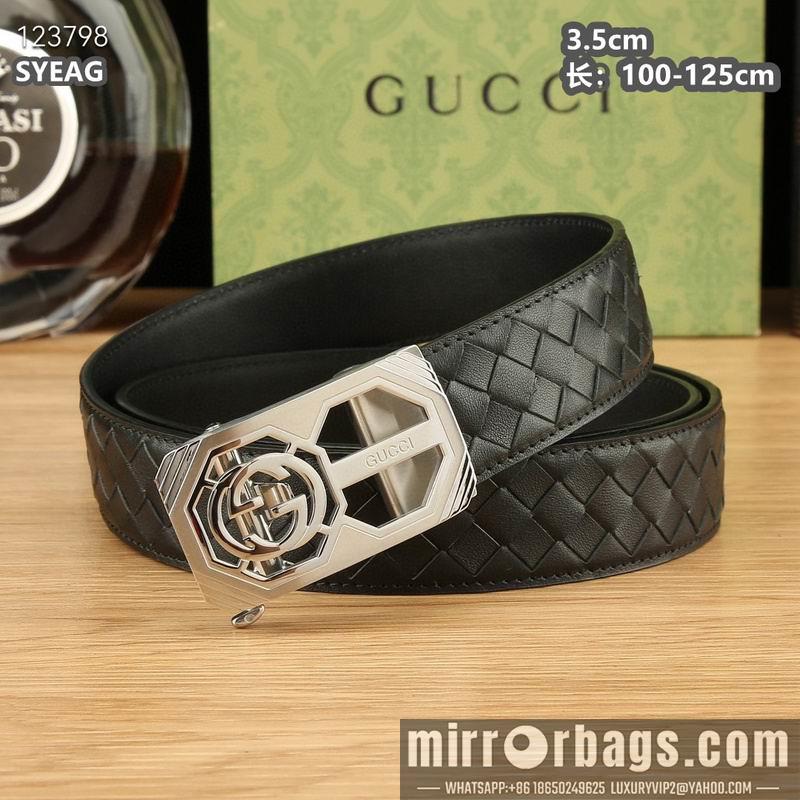 Gucci belt 35mmX100-125cm 8L35