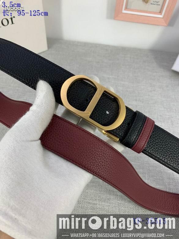 Dior Belt 35mm 95-125cm 8L