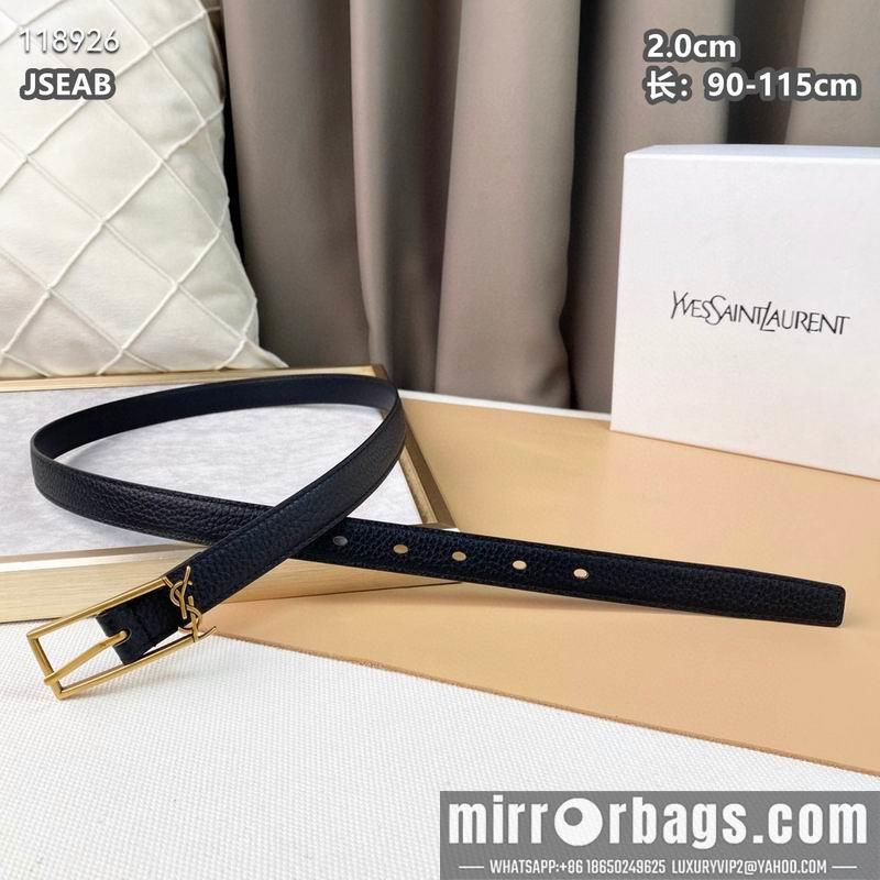 YSL belt 20mmX90-115cm 8L040801