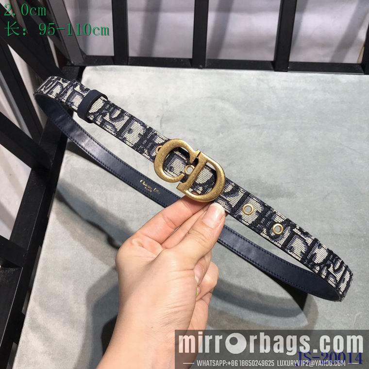 Dior Belt 20mmX95-110cm 8L09