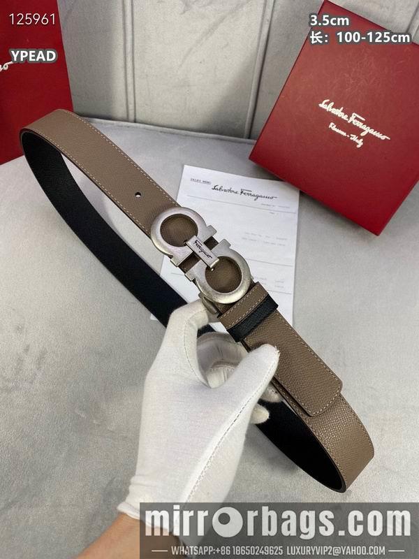 Ferragamo belt 35mmX100-125cm 8L22
