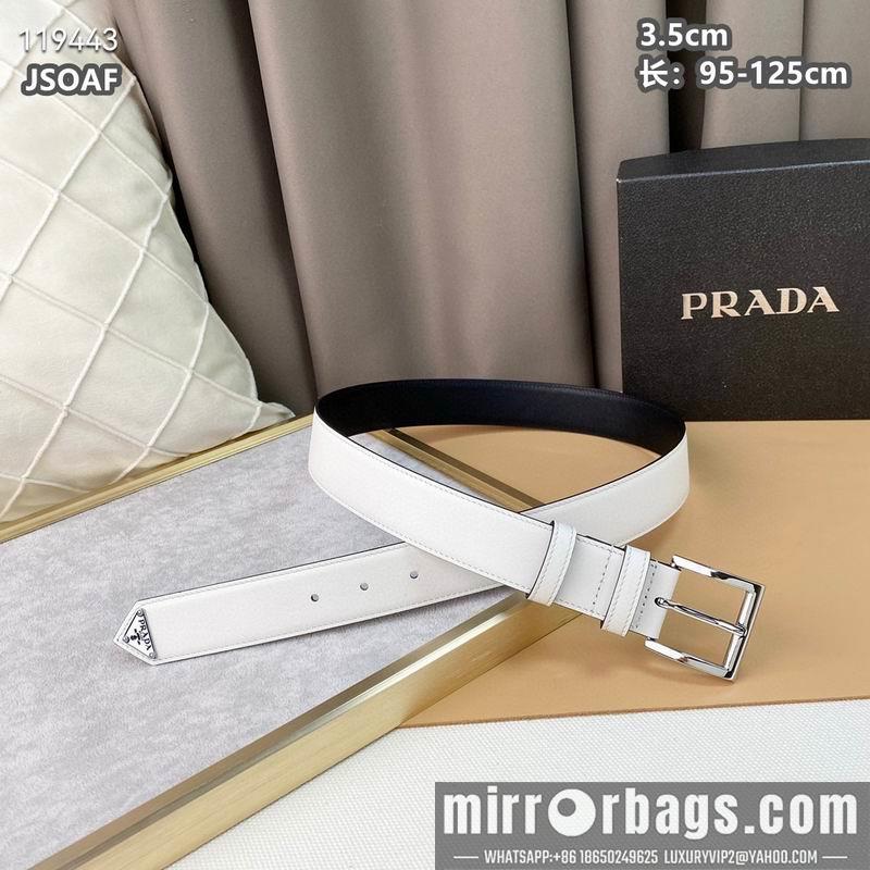 Prada belt 35mmX95-125CM 8L18