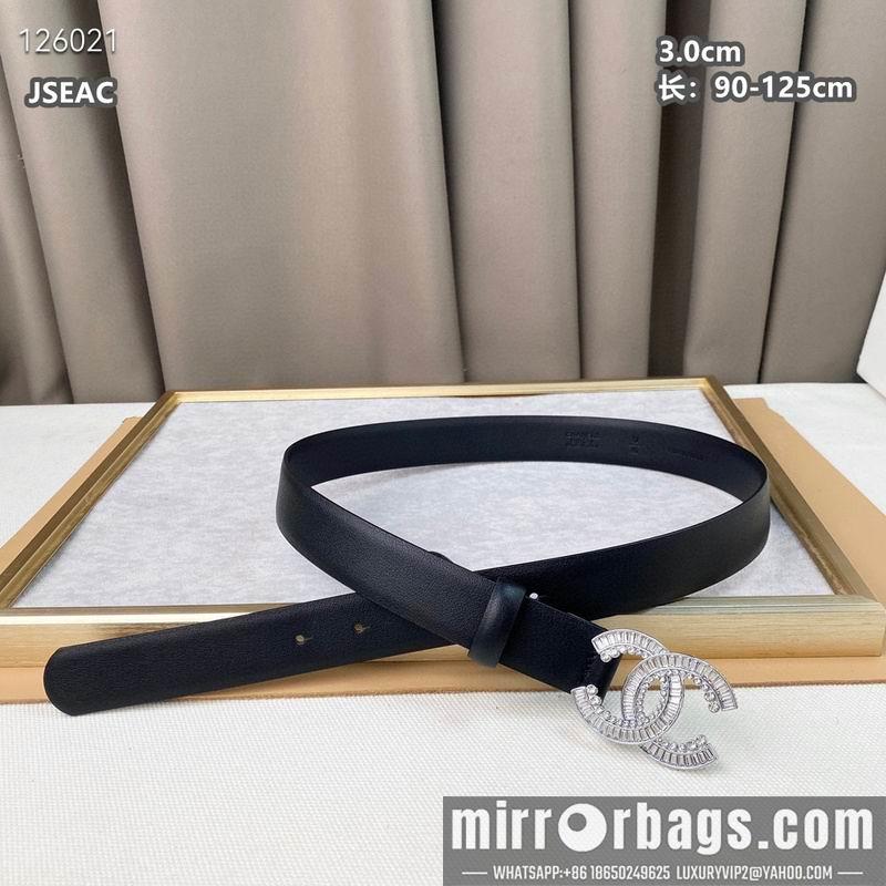 Chanel belt 30mmX90-125cm 8L17