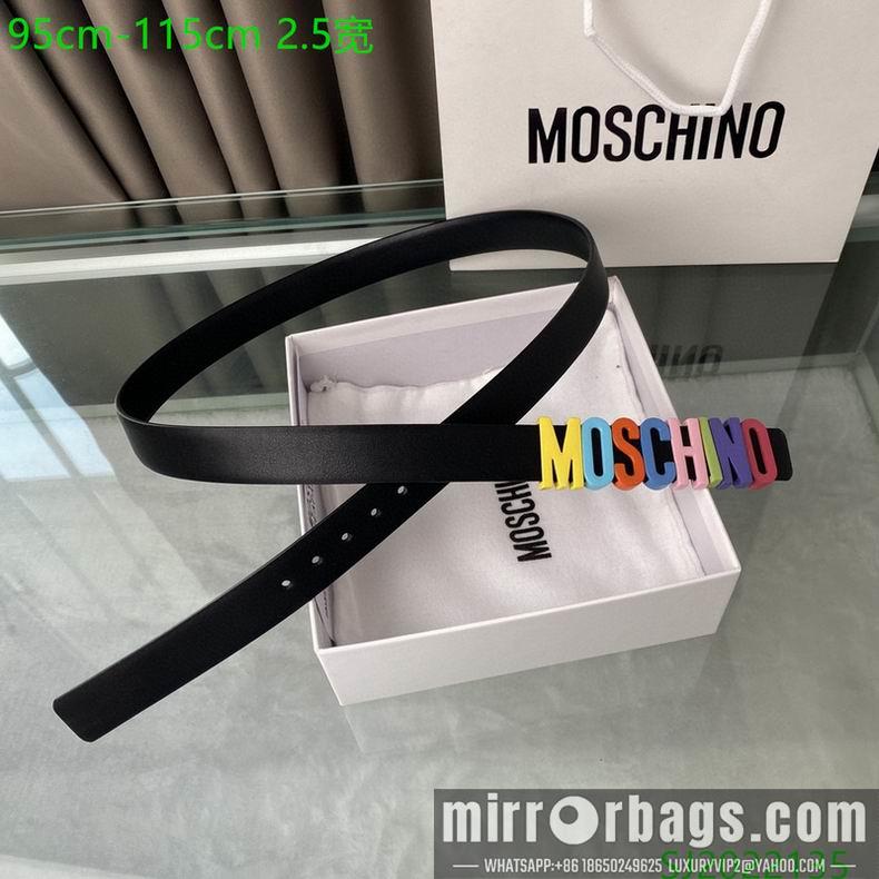 Moschino belt 25mmX95-115cm 7D
