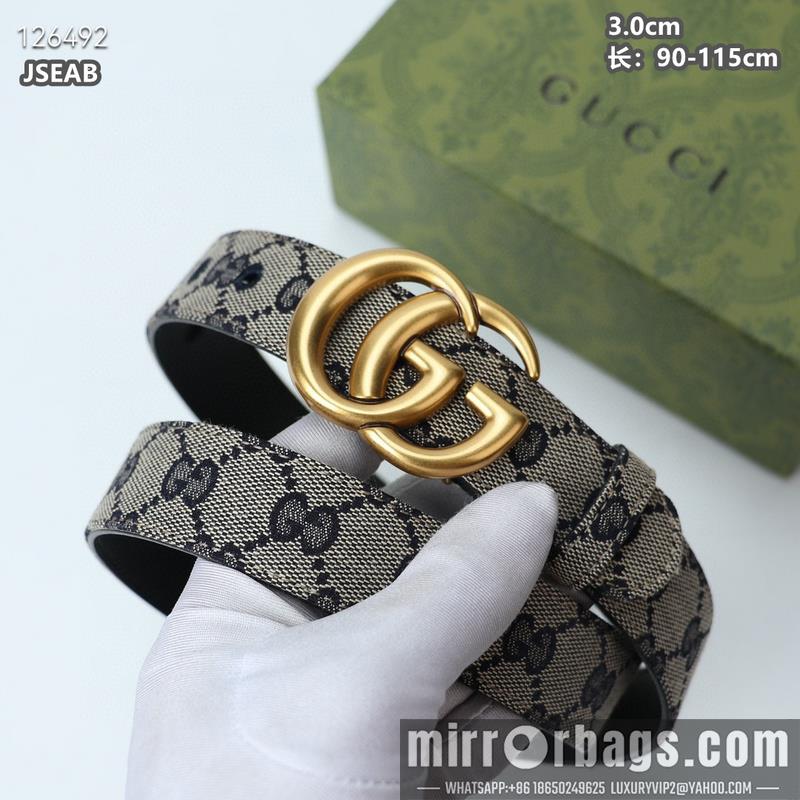 Gucci belt 30mmX90-115cm 8L04