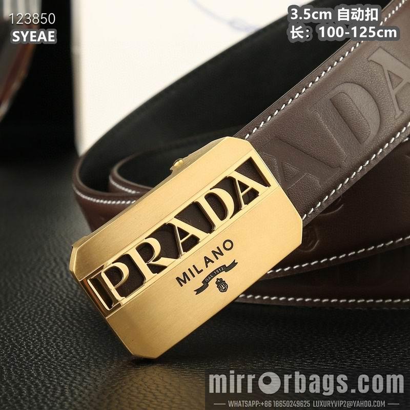 Prada belt 35mmX100-125cm 8L58