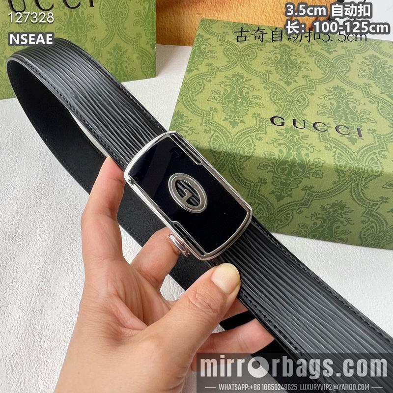 Gucci belt 35mmX100-125cm 8L77
