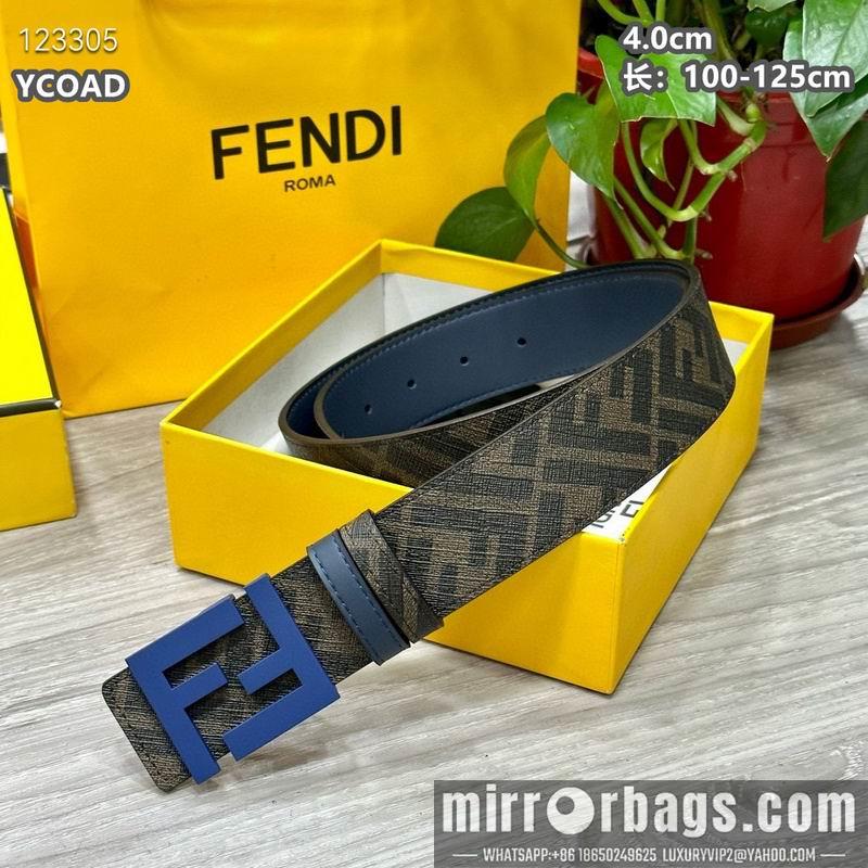 Fendi belt 40mmX100-125cm 8L75