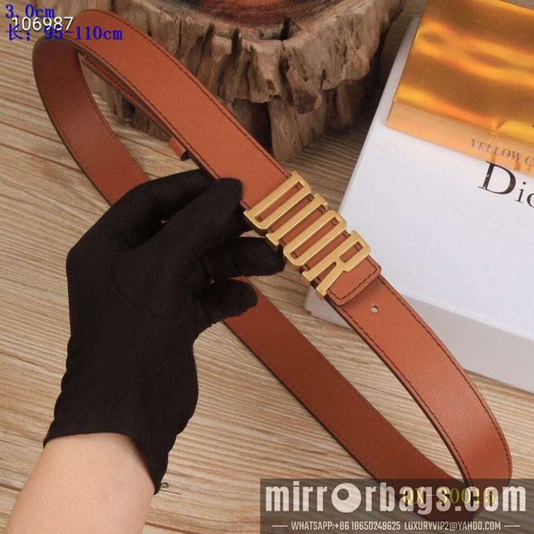 Dior Belt 30mm 95-110cm 8L04
