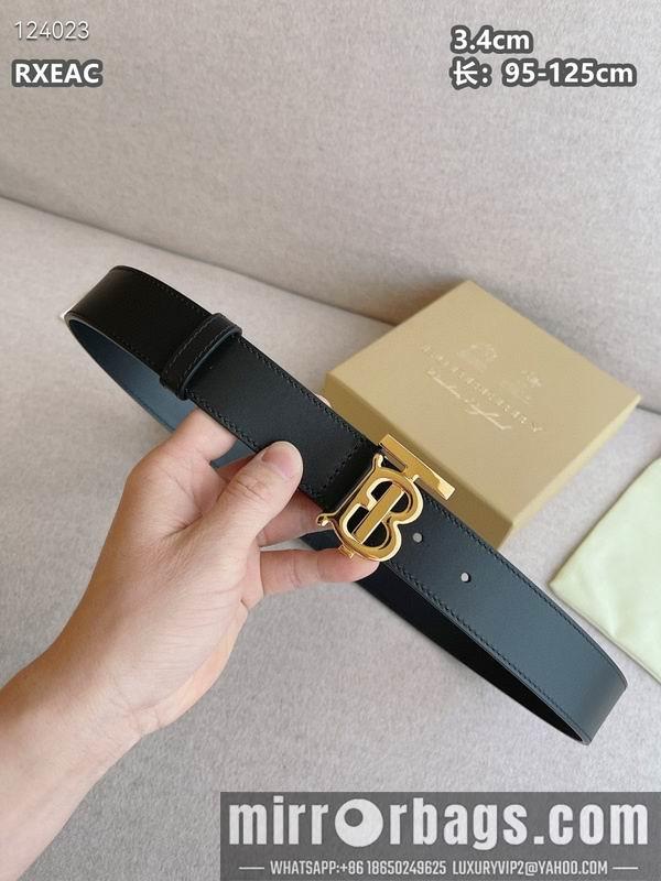 Burberry belt 34mmX95-125cm 8L03