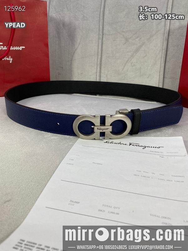 Ferragamo belt 35mmX100-125cm 8L22