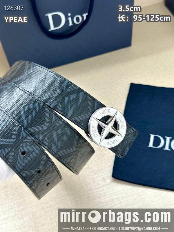 Dior belt 35mmX95-125cm 8L18