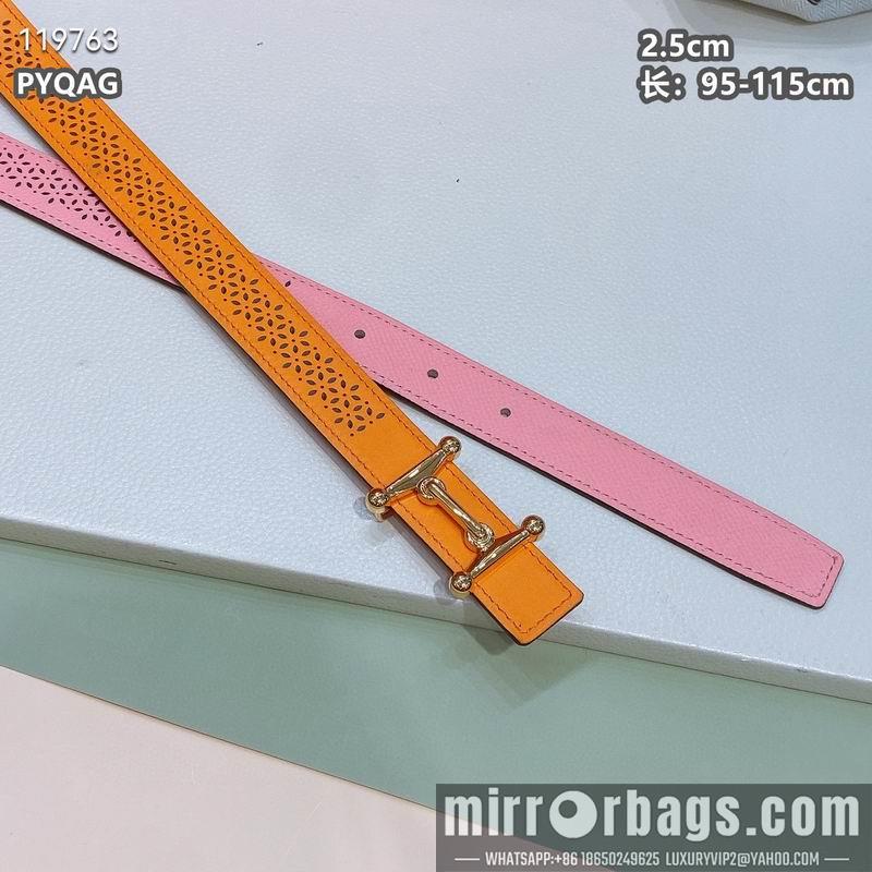 Hermes belt 25mmX95-115cm 8L040801