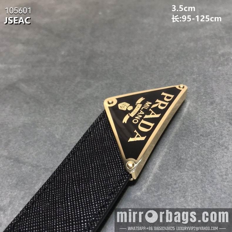 Prada belt 35mmX95-125CM 8L19