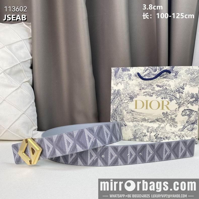 Dior belt 38mmX100-125cm 8L02