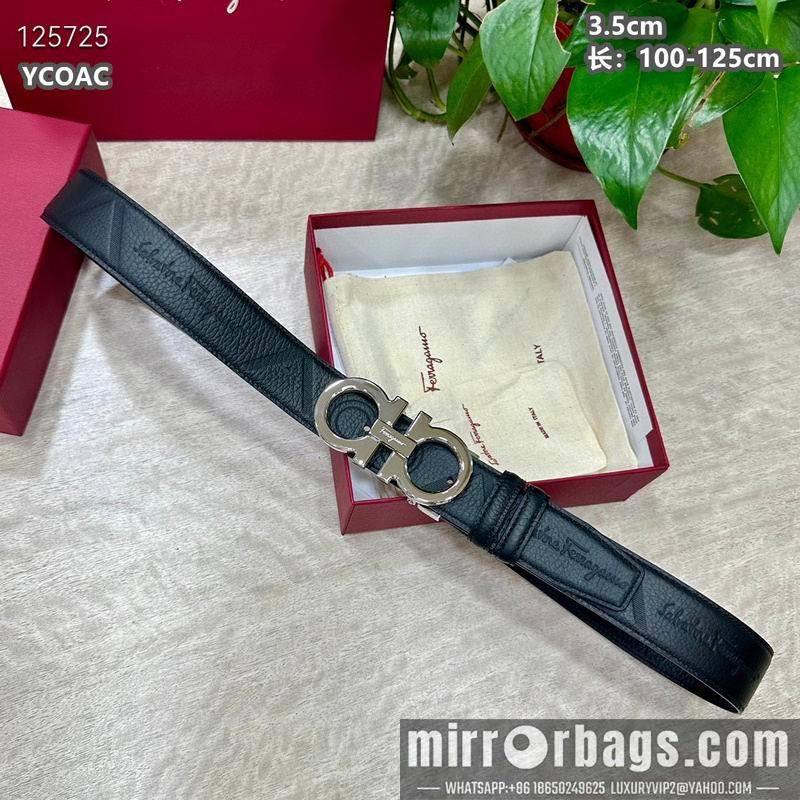 Ferragamo belt 35mmX100-125cm 8L29