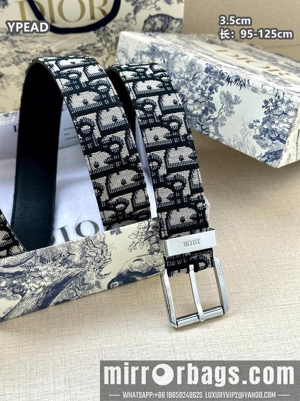 Dior belt 35mmX95-125cm 8L39