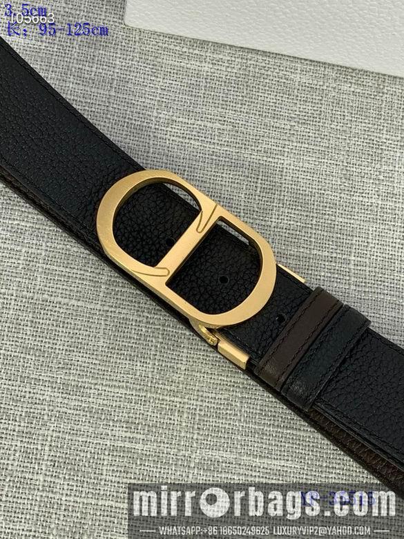 Dior Belt 35mm 95-125cm 8L