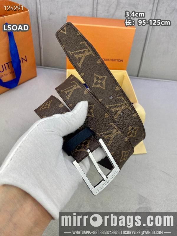 LV belt 34mmX95-125cm 8L24