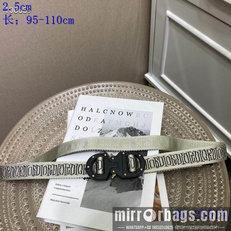 Dior Belt 25mmX95-110cm 8L02