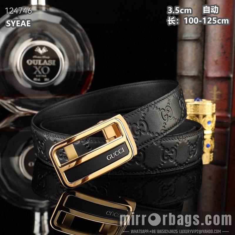 Gucci belt 35mmX100-125cm 8L28