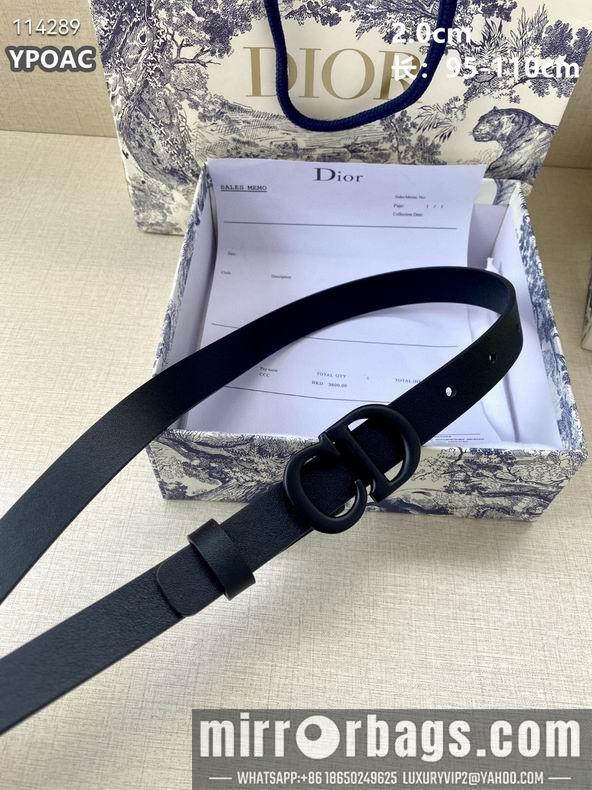 Dior Belt 20mmX95-110cm 8L17