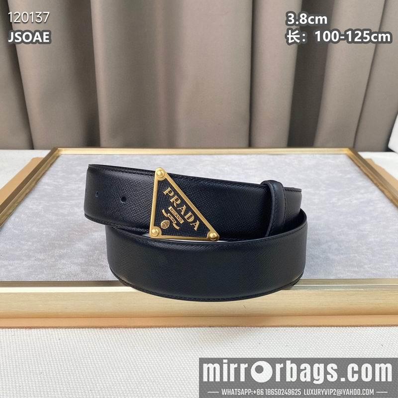 Prada belt 38mmX100-125cm 8L072001