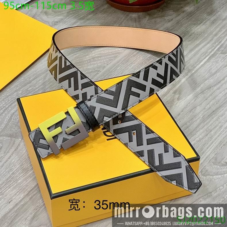 Fendi belt 35mmX95-115cm 7D31