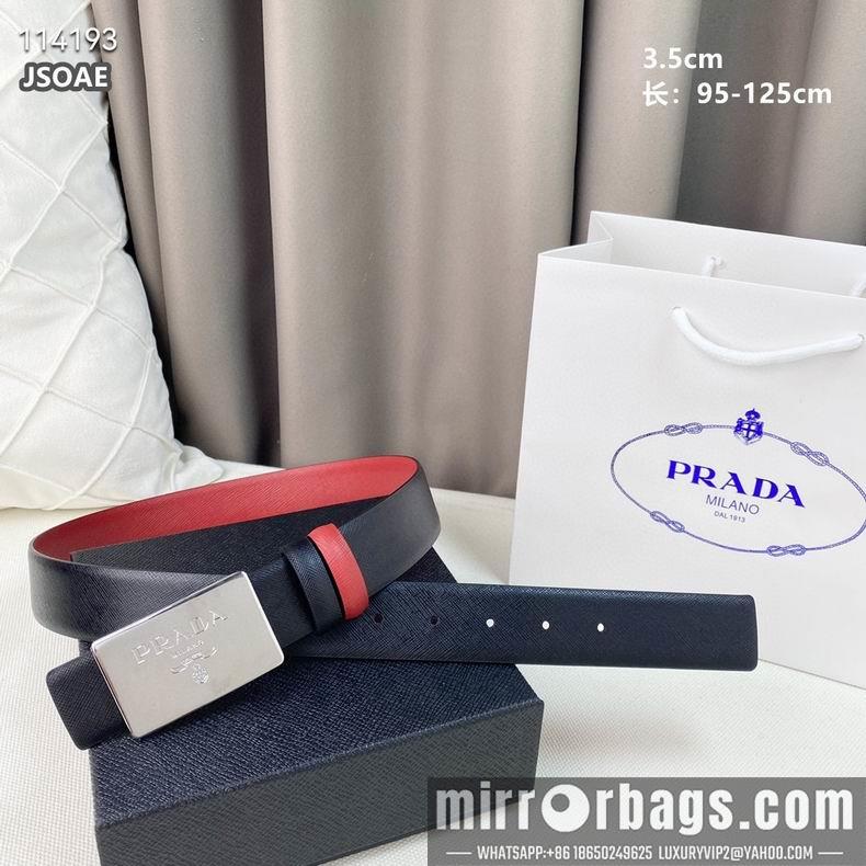 Prada belt 35mmX95-125CM 8L22
