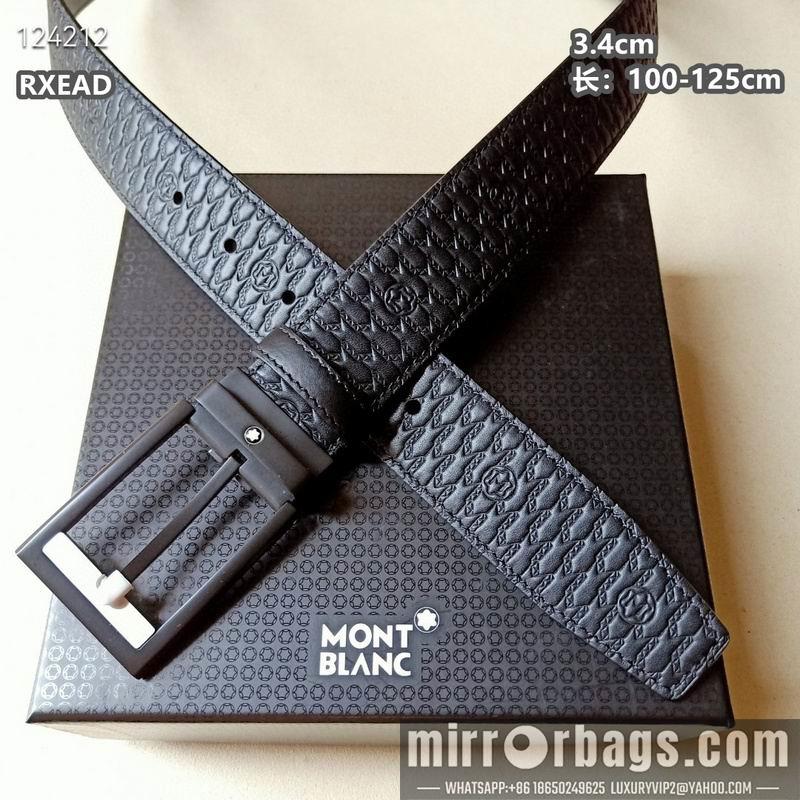 Montblanc belt 34mmX100-125cm 8L06