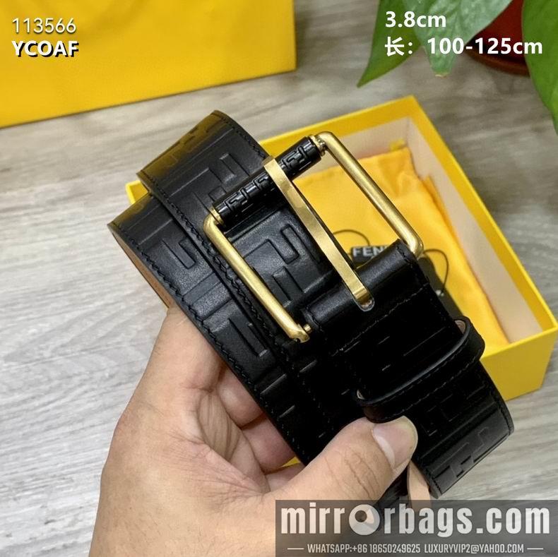 Fendi Belt 38mmX100-125CM 8L23