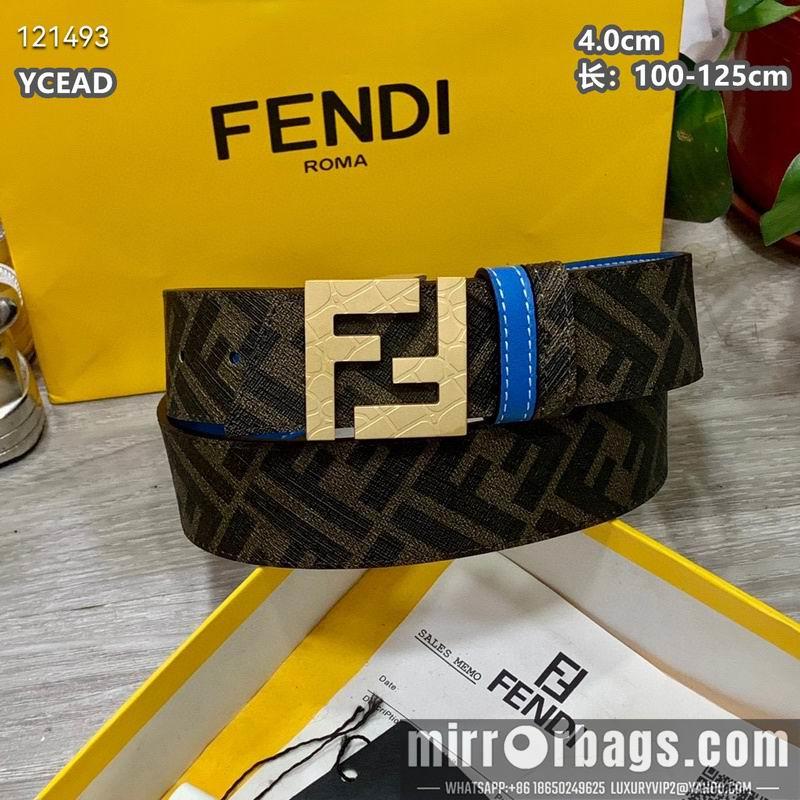 Fendi belt 40mmX100-125cm 8L122