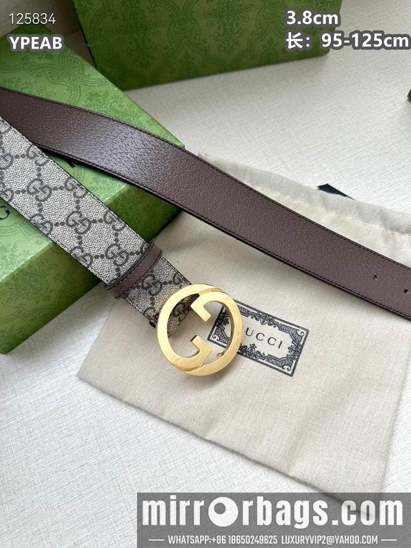 Gucci belt 38mmX95-125cm 8L08