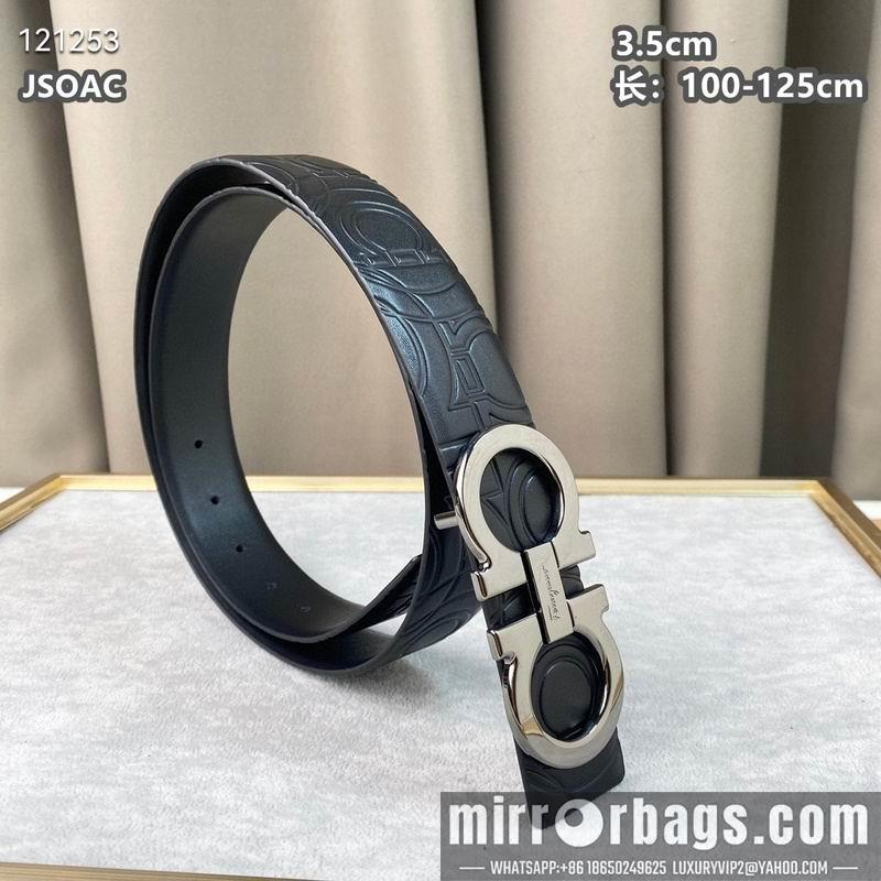 Ferragamo belt 35mmX100-125cm 8L66