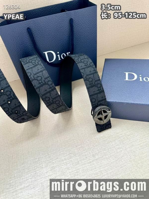 Dior belt 35mmX95-125cm 8L19
