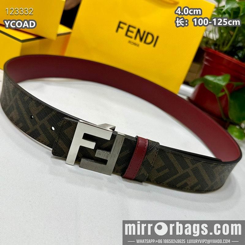 Fendi belt 40mmX100-125cm 8L74