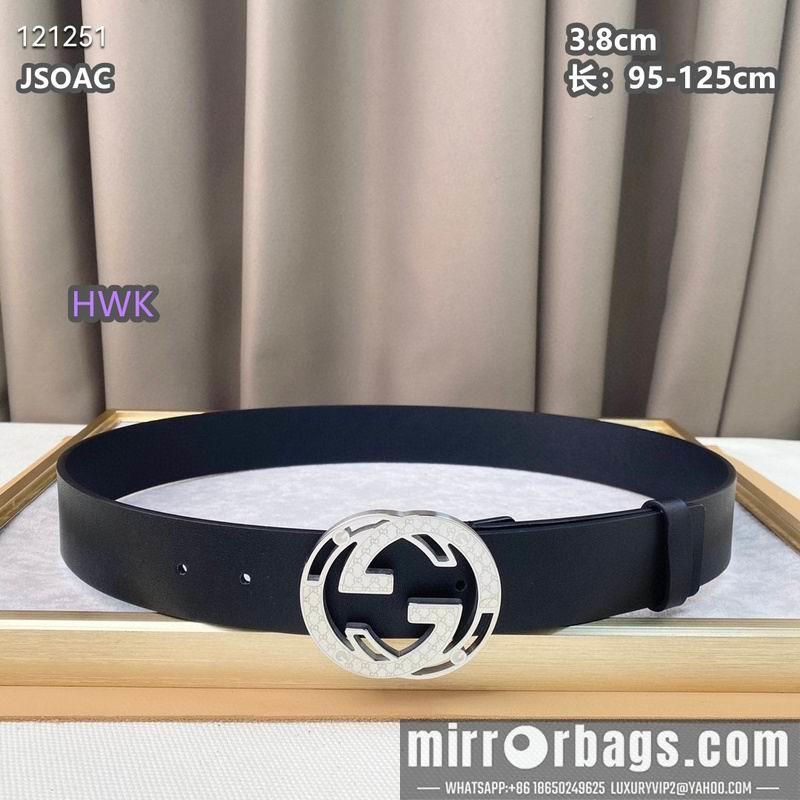Gucci belt 38mmX95-125cm 8L15