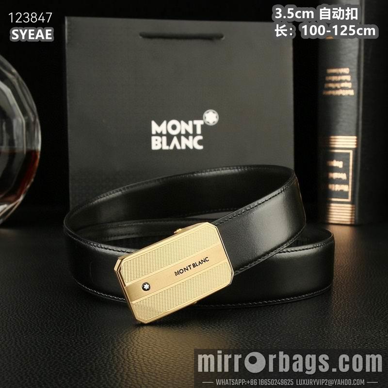 Montlanc belt 35mmX100-125cm 8L54