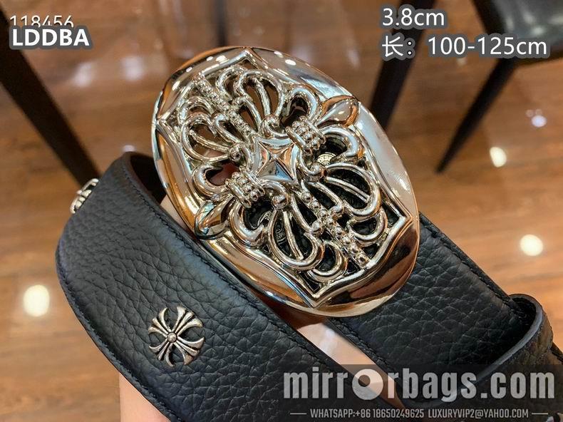 Chrome Hearts belt 38mmX100-125cm 8L06